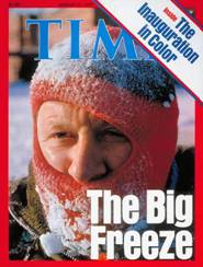 Afbeeldingsresultaat voor Time magazine and The big Freeze