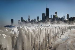 Afbeeldingsresultaat voor Chicago in the winter of 2019