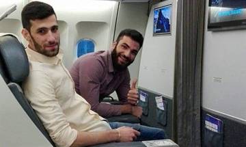 The two terrorists on the flight to Iran