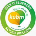 KVBM ronde sticker